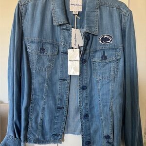 Tommy Bahama Light Blue Denim Jacket